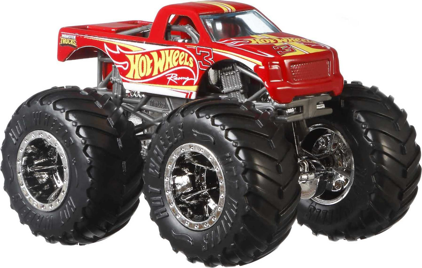 Hot Wheels Monster Trucks 1:64 Scale Die-Cast Ultimate Chaos 12 Pack Toy Vehicles for Kids Ages 3 years and older