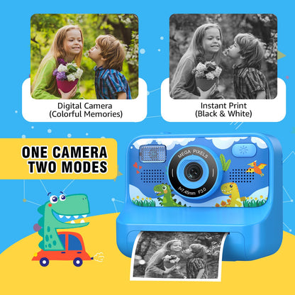 Kids Printing Camera for 3-12 Girls Boys Toddler Christmas Birthday Gifts 🍁 All In One Marketplace Canada