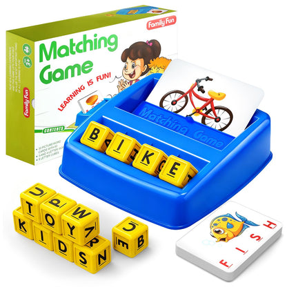 HahaGift Educational Toys for 3-5 Year Old Boy Girl Gifts, Matching Letter Learning Games Activities, Ideal Christmas Birthday Gift for Toddler Kids Age 3 4 5 6 7 Year Olds Boys Girls 🍁 All In One Marketplace Canada
