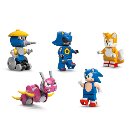 LEGO Sonic The Hedgehog Team Sonic Command Truck Building Toy - Pretend Play Vehicle W/5 Figures for Boys & Girls, Ages 8+ - Toy Building Blocks for Kids - Gift Idea for Birthdays - 77006 LEGO