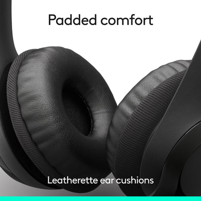 Logitech H391 Wired Headset for PC/Laptop, Stereo Headphones with Noise Canceling Microphone, USB-C, in-Line Controls, Works with Chromebook - Graphite - Available at All In One Marketplace Canada