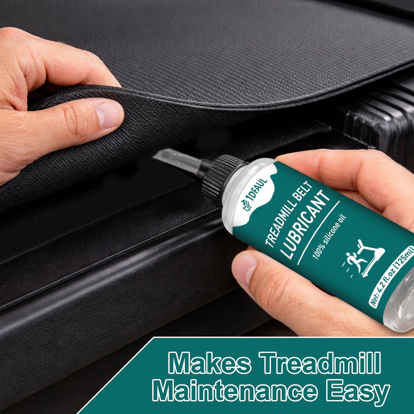 1DFAUL 250ml Treadmill Lubricant for Belt, Silicone Treadmill Oil Belt Lubricant High Temperature Resistance, Reduces Friction, Noise & Wear, Suitable for Various Treadmills Models - Available at All In One Marketplace Canada