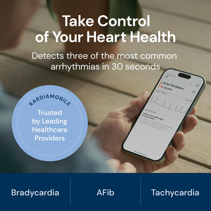 KardiaMobile Six-Lead Personal ECG Monitor - Detect AFib from Home - by AliveCor - Available at All In One Marketplace Canada