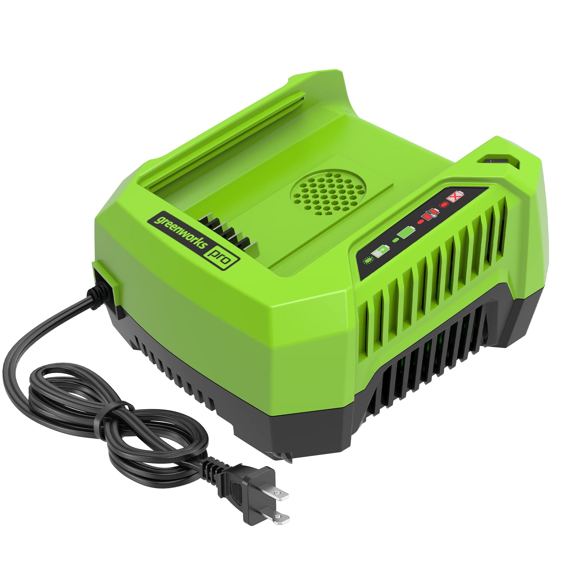 Greenworks PRO 80V Lithium Ion Single Port Rapid Battery Charger GCH8040 Greenworks