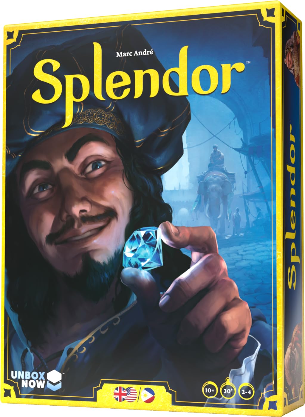 Splendor (Bilingual French/English Version) - A Game by Asmodee Space Cowboys
