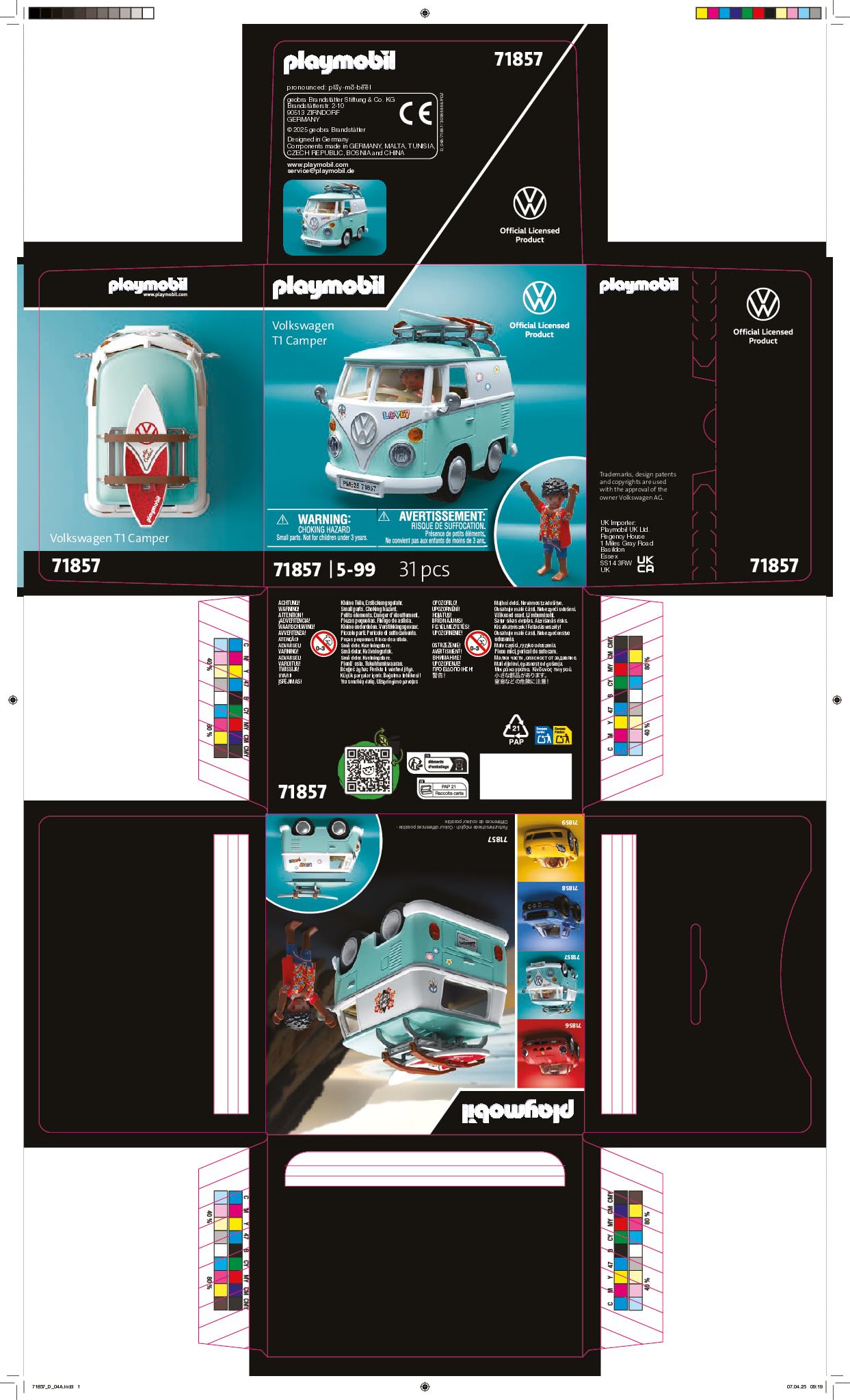 PLAYMOBIL X Volkswagen T1 Camper Playmobil