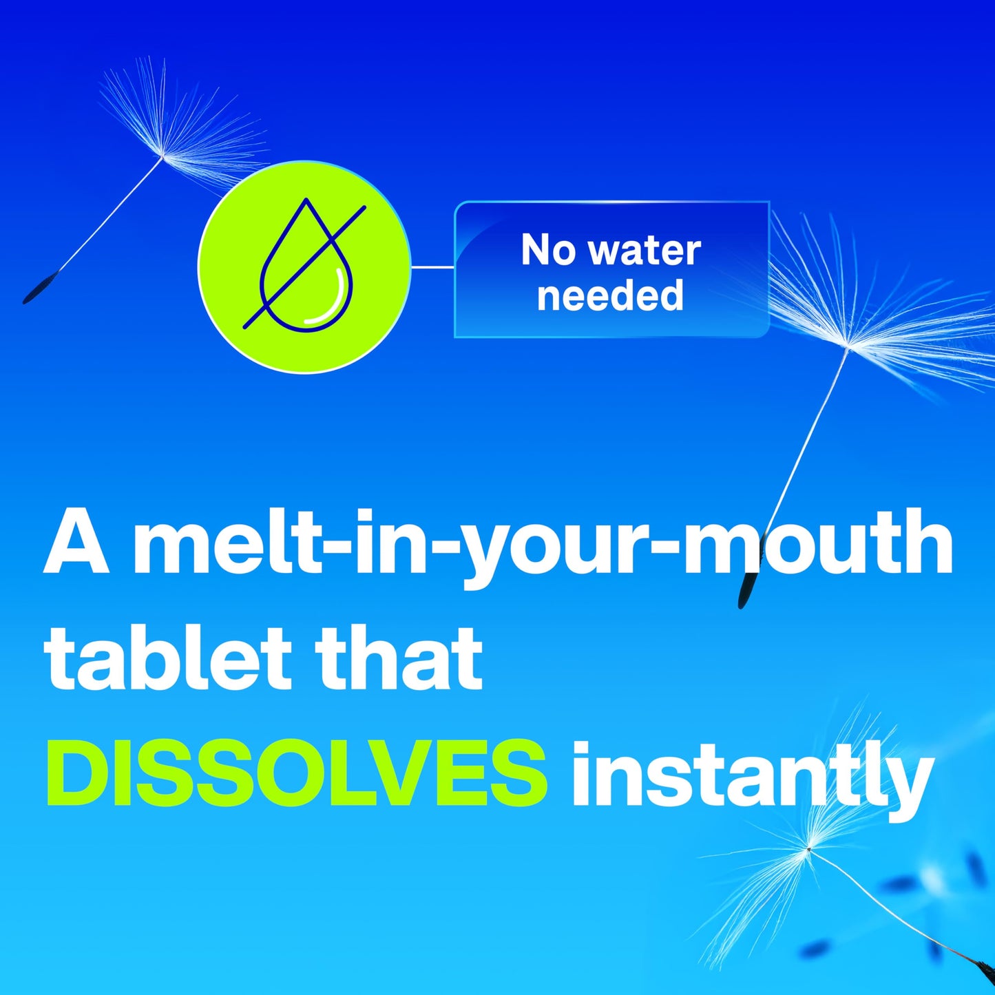 Claritin Rapid Dissolve Allergy Medicine, 24-Hour Non-Drowsy Relief 10 mg, 50 Tablets - Available at All In One Marketplace Canada