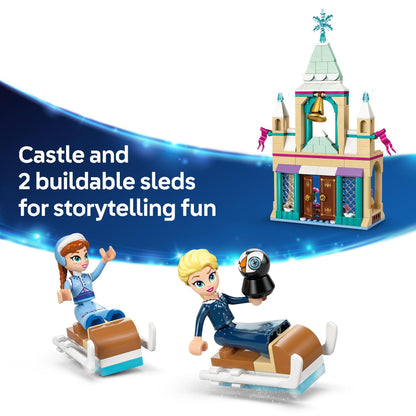 LEGO Disney Frozen: Arendelle Frozen Castle - Building Playset for Kids, Girls & Boys, Ages 5+ - Frozen Castle Toy for Fans with Princess Anna and Elsa Minidolls - Gift Idea for Birthdays - 43265