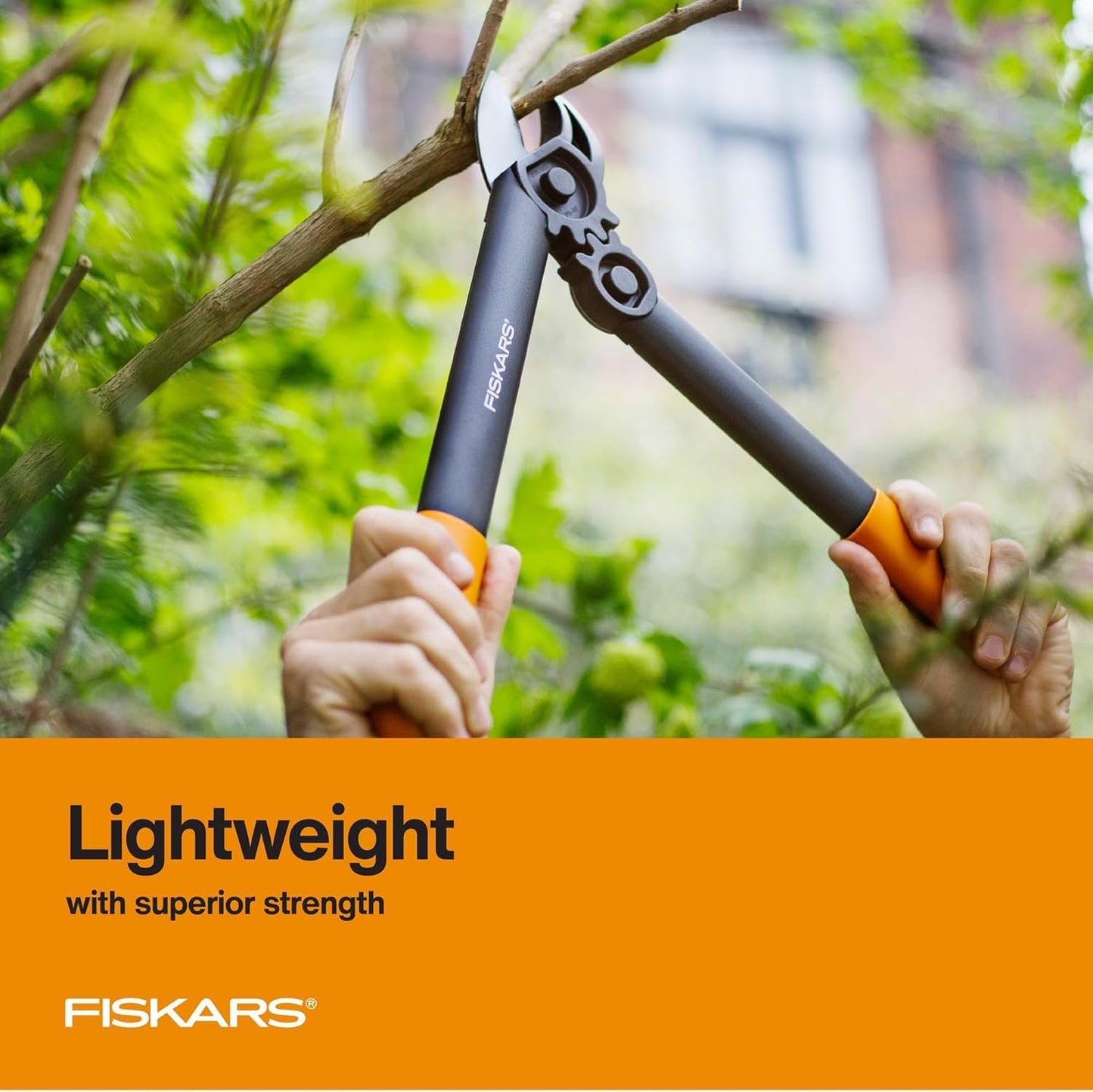 Fiskars 15-Inch PowerGear Loppers, Sharp Steel Blade Bush and Tree Trimmer, Cuts up to 1.25-Inch Diameter Branches, Rust Resistant and Lightweight Pruner, Yard Tools for Gardening 🍁 All In One Marketplace Canada