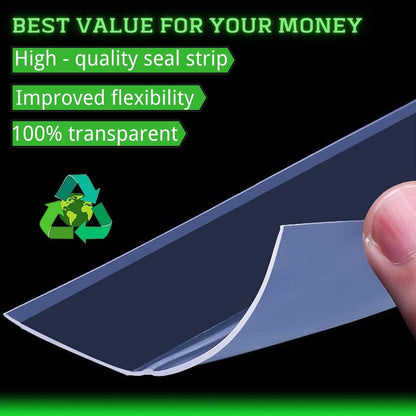Door Weather Stripping Door Seal, 1.4in Silicone Seal Strip 🍁 All In One Marketplace Canada