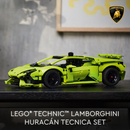 LEGO Technic Lamborghini Huracán Tecnica Advanced Sports Car Building Kit for Kids Ages 9 and up Who Love Engineering and Collecting Exotic Sports Car Toys, 42161 - Available at All In One Marketplace Canada