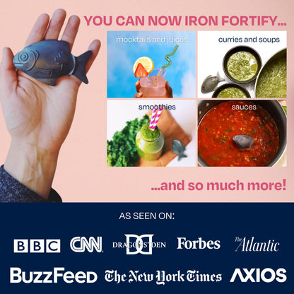 The Original Lucky Iron Fish ®. An Iron Supplement Alternative to Reduce Deficiency. No Side Effects. Use once daily - 5 year supply included. Canadian-Owned. - Available at All In One Marketplace Canada