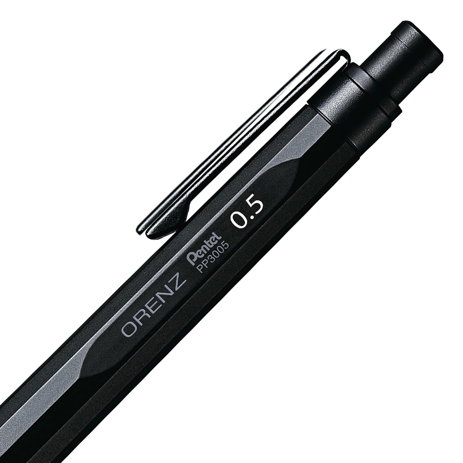 Pentel Orenz Nero Automatic Mechanical Pencil, 0.5mm, Metal Barrel, 1PK Pentel