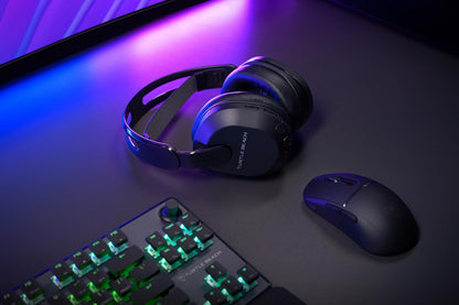 Turtle Beach Stealth 500 Wireless Amplified Gaming Headset for PS5, PS4, PC, Nintendo Switch, & Mobile – 40-Hr Battery, Bluetooth, Memory Foam Cushions, Flip-to-Mute Mic, EQ Presets – Black