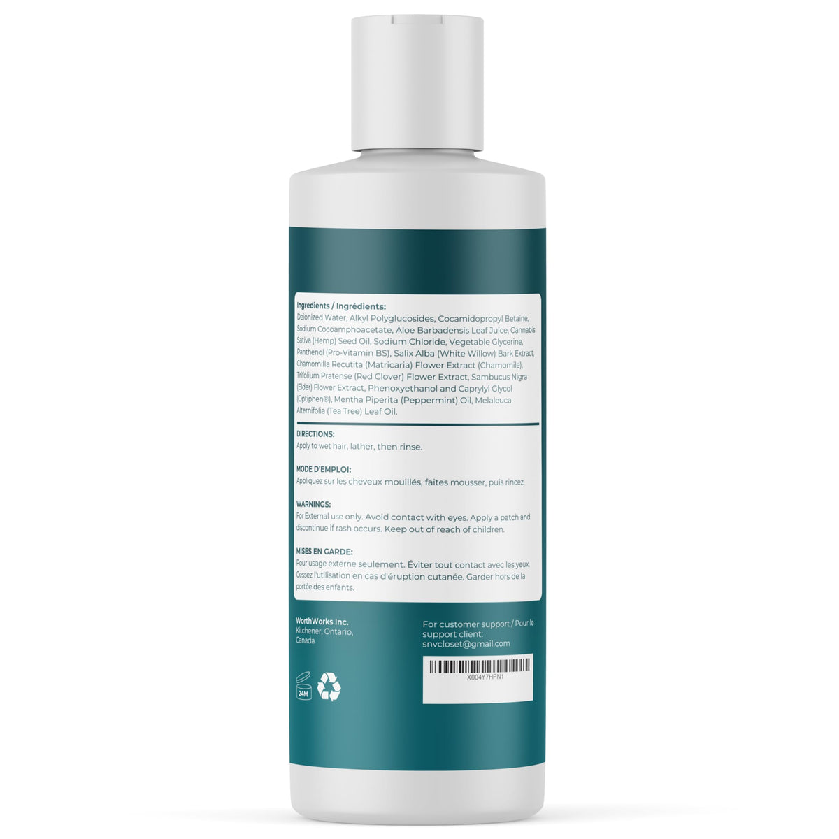 Moongrass Tea Tree Shampoo with Peppermint Oil, Plant-Based, Made in Canada 🍁 All In One Marketplace Canada