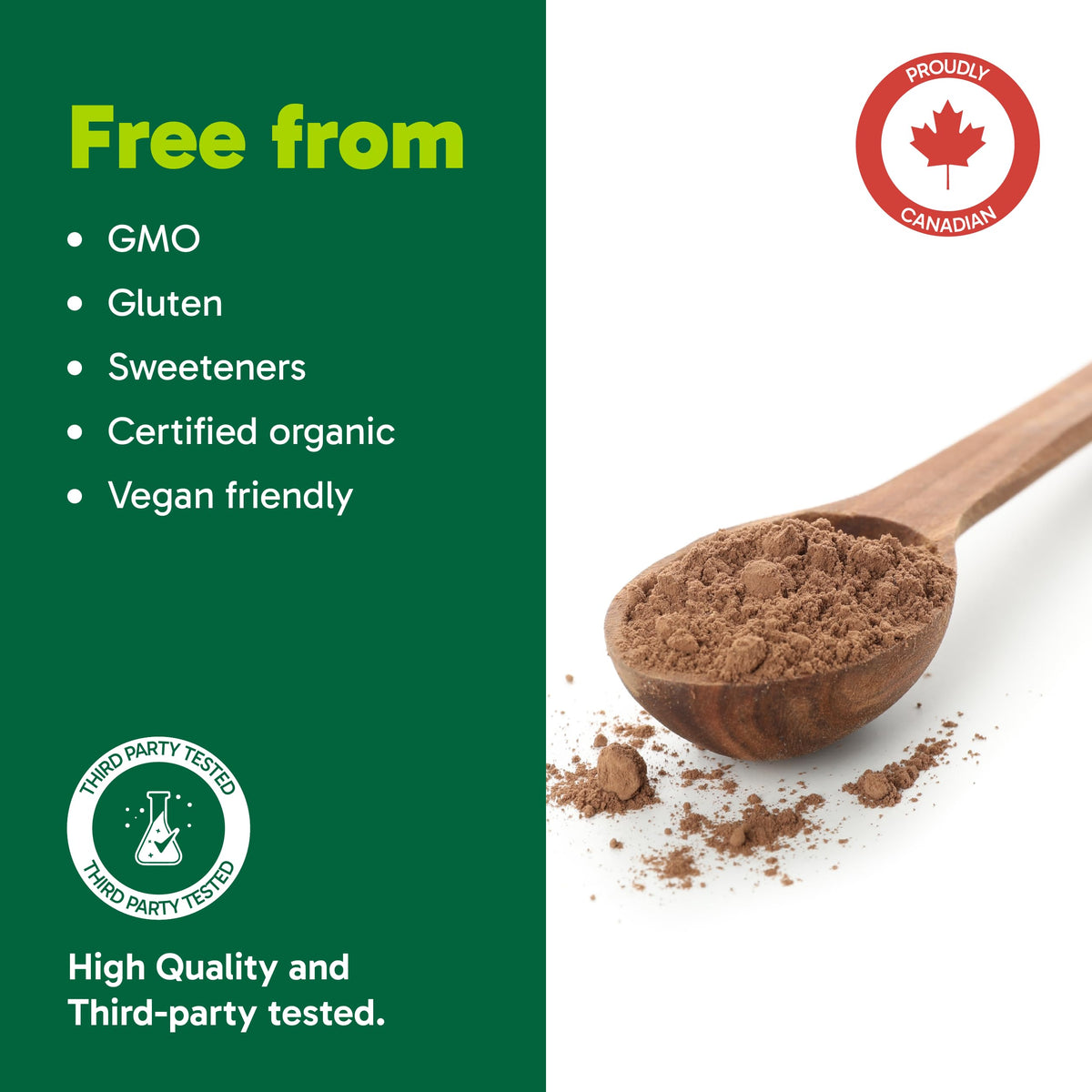 Organika Organic Maca and Cacao Powder- Gelatinized for Easy Absorption, Adaptogenic- 200g