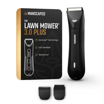 MANSCAPED® The Lawn Mower® 3.0 PLUS Groin & Body Hair Trimmer – Updated SkinSafe® Trimmer Blade, Waterproof Wet/Dry Groomer, USB-C Rechargeable, Men’s Wireless Ball Shaver - Available at All In One Marketplace Canada