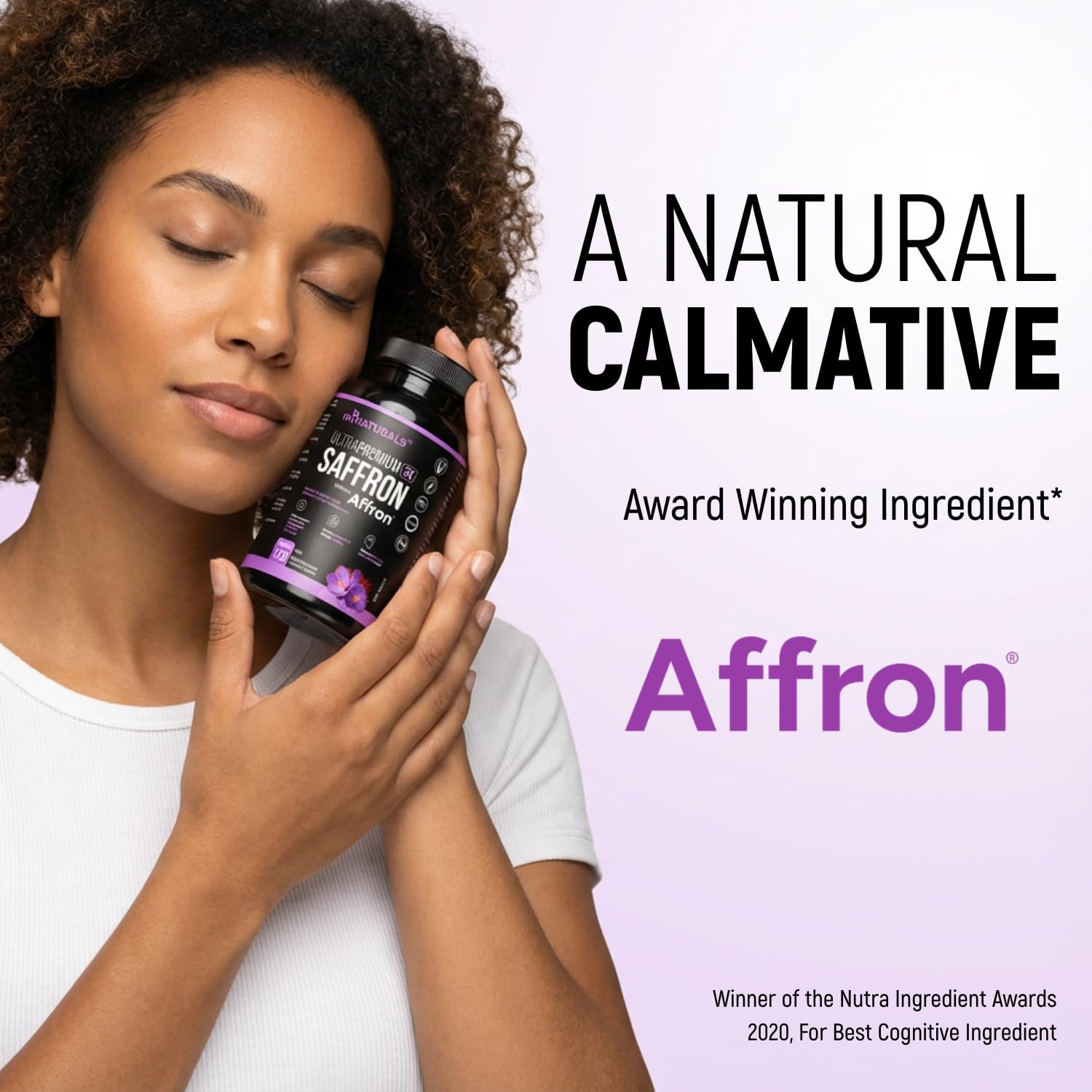 miNATURALS Saffron Supplements 120 Capsules | Clinically Studied Affron Saffron Extract | Stress & Mood Support for Men, Women & Teens | Pure Saffron Pills - Available at All In One Marketplace Canada