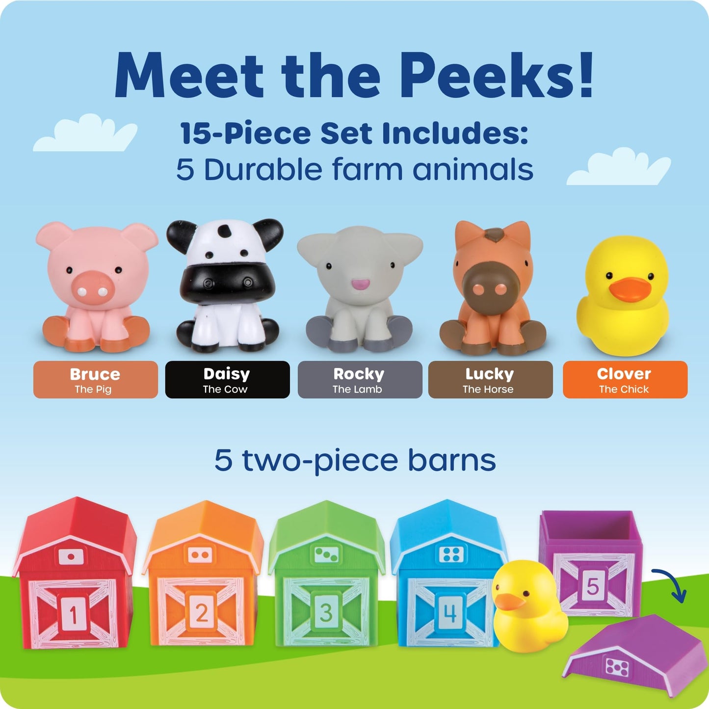 Learning Resources Peekaboo Learning Farm Learning Resources