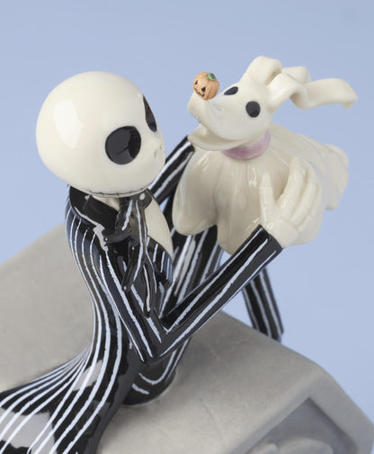 Figurine Lenox Halloween L'Étrange Noël de Monsieur Jack - Jack Skellington