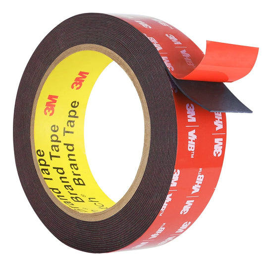 Double Sided Tape Heavy Duty, Adhesive Mounting Tape Waterproof, 16.4 FT x 0.94 in, Strong Foam Tape for Walls, Automotive, Home Office Decor