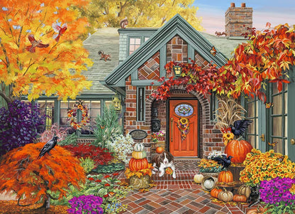 Vermont Christmas Company Autumn Welcome Jigsaw Puzzle 1000 Piece 🍁 All In One Marketplace Canada