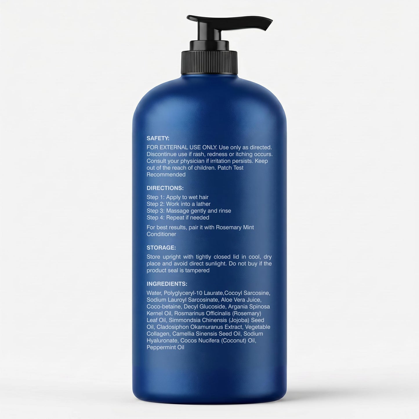 Botanic Hearth Rosemary Shampoo with Biotin & Mint, Sulfate-Free Deep Cleansing Shampoo for Thicker, Fuller-Looking Hair, Nourishing Scalp Care, 16 fl oz - Available at All In One Marketplace Canada