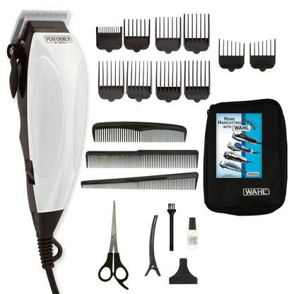Wahl Canada Performer Haircutting Kit, Quality Economy Clipper Complete with Accessories, Powerful, Quiet Motor, Self-Sharpening Precision Ground Blades, Hair Clipper, At Home Haircutting Kit - Model 3160 - Available at All In One Marketplace Canada