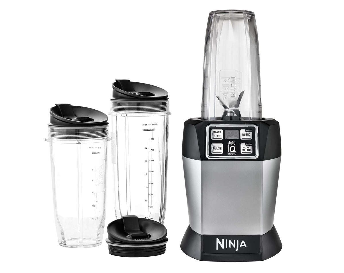Ninja BL481C Nutri-Ninja Auto-iQ Technology Blender, 1000W (Canadian Version)