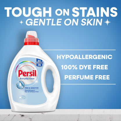 Persil® 2x Concentrated Laundry Detergent Free & Sensitive, 2.43L/110 Loads - Available at All In One Marketplace Canada