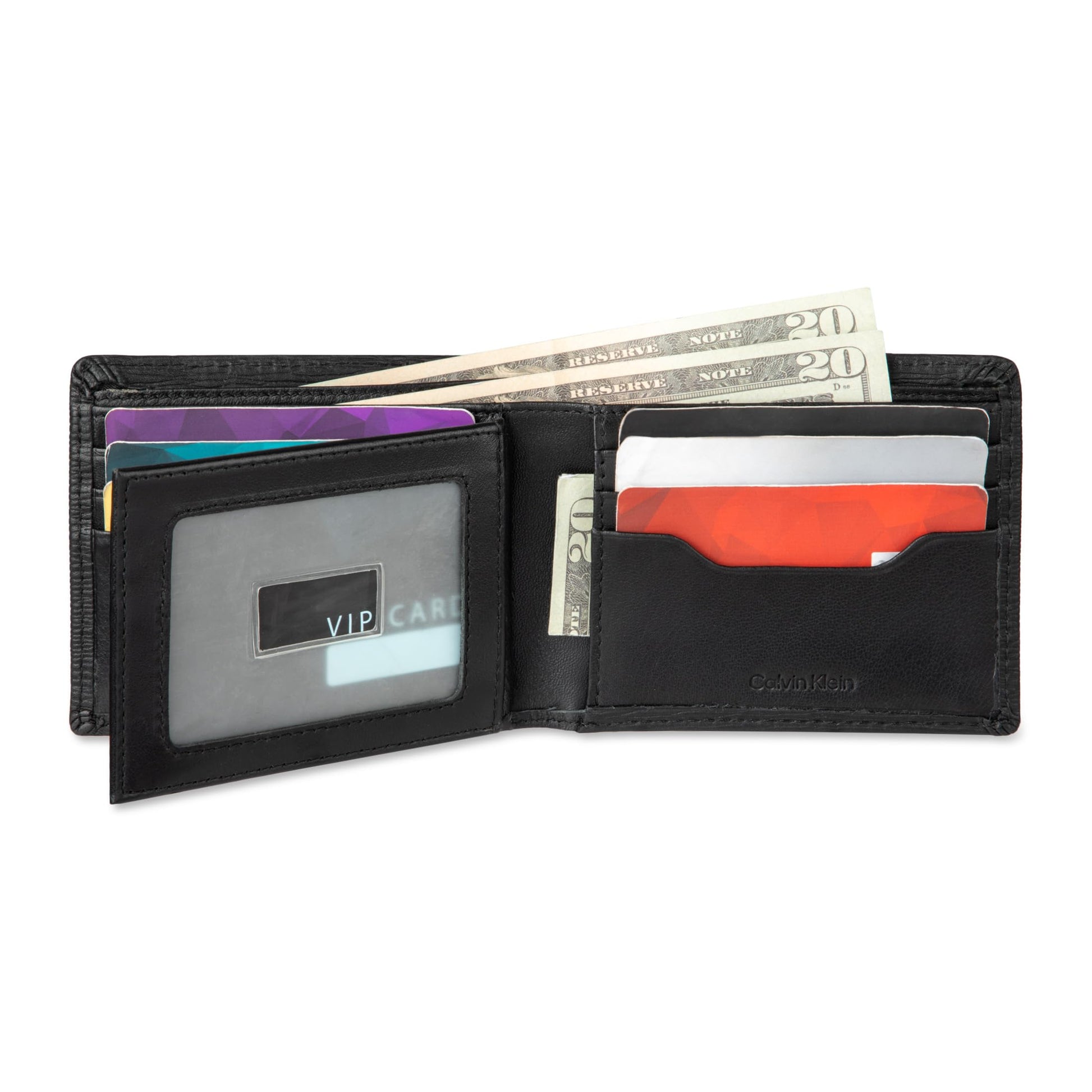 Calvin Klein Men's RFID Extra Capacity Slimfold Wallet Calvin Klein