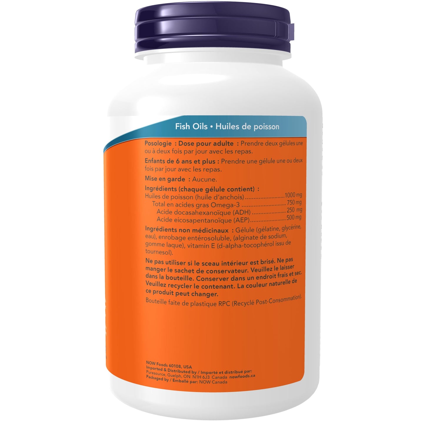 NOW Supplements, Ultra Omega-3 Molecularly Distilled and Enteric Coated, 180 Softgels NOW