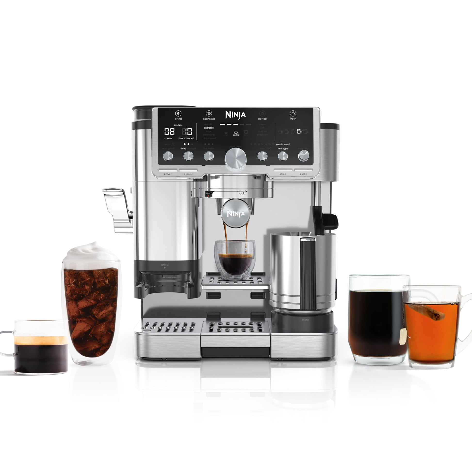 Ninja Luxe Café Pro Series, Espresso, Cold Brew, Hot Water, ES701C Ninja
