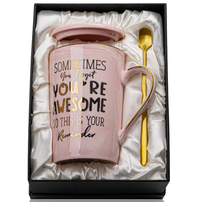 Thank You Gifts for Women, Sometimes You Forget You're Awesome Mug Birthday 🍁 All In One Marketplace Canada