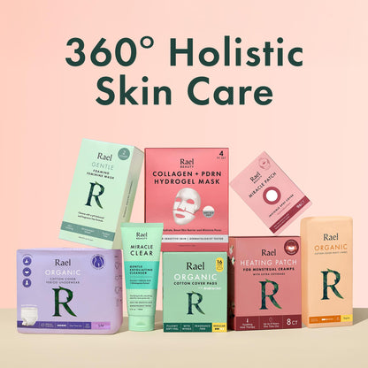 Rael Miracle Invisible Spot Cover - Absorbing Cover, Hydrocolloid Patch, Korean Skin Care, Facial Stickers, 2 Sizes (96 Count)