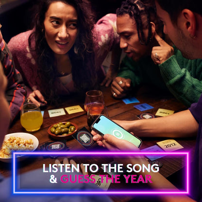 HITSTER - Rouge FM 100% Franco - The Ultimate Music Trivia Party Game for Adults and Families - 154 new French Songs - 2 to 10 Players Ages 16+