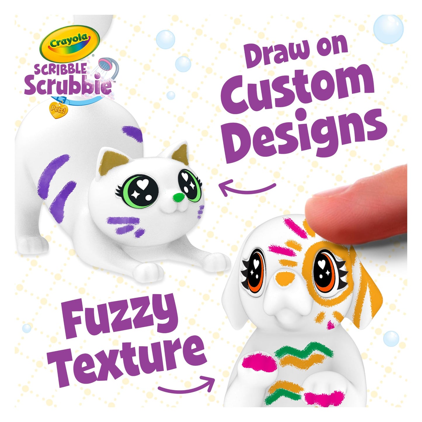 Crayola Scribble Scrubbie Pets Tub Playset, Creative Toys Crayola