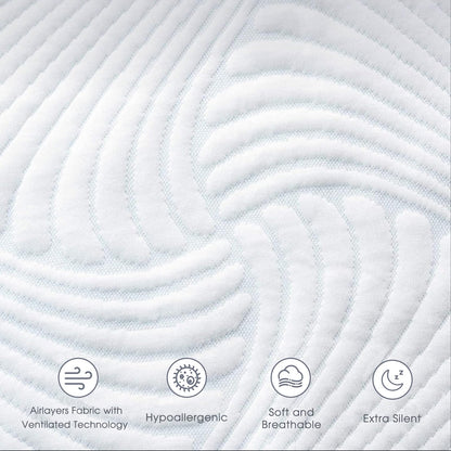 Heated Mattress Pad Full, 3D Air Fabric, Preheat & Memory for Cold Winter 🍁 All In One Marketplace Canada