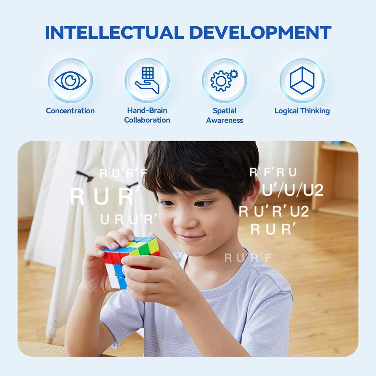 Monster Go Speed Cube 3x3 Magnetic MG EDU 56mm for Kids & Beginners 🍁 All In One Marketplace Canada