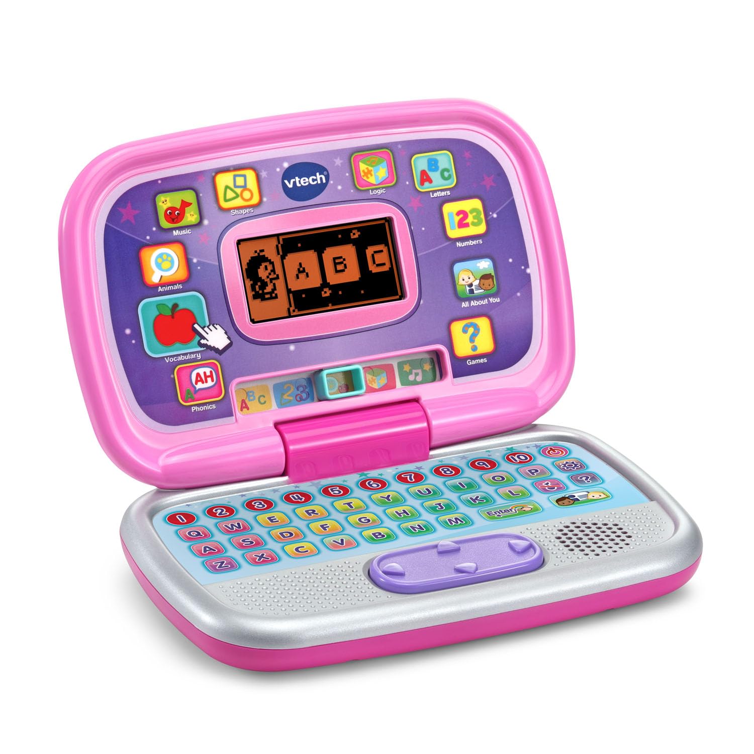 VTech Play Smart Preschool Laptop, Pink (English Version) VTech