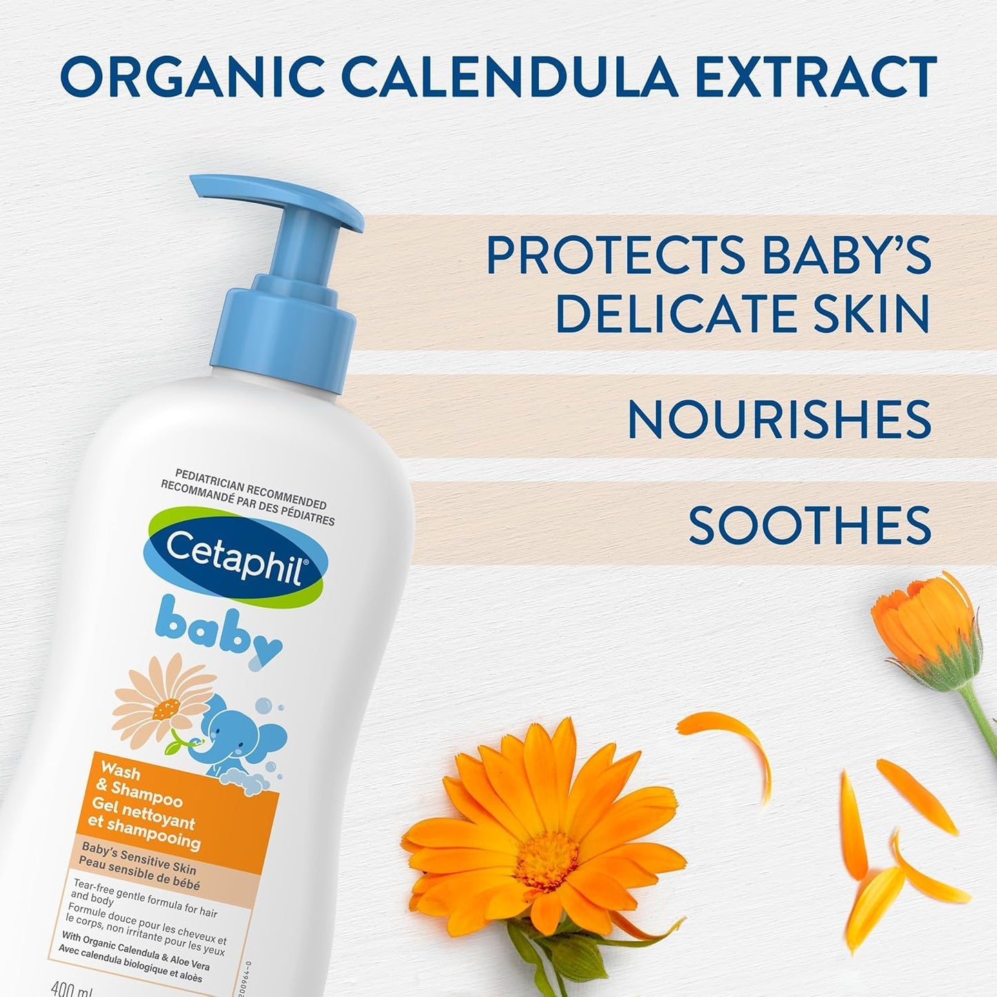 Cetaphil Baby Gift Pack, Newborn Skincare Essentials Set, Baby Lotion, Wash & Shampoo, Moisturizing Oil, Dermatologist Recommended, Paraben Free, 3 Count