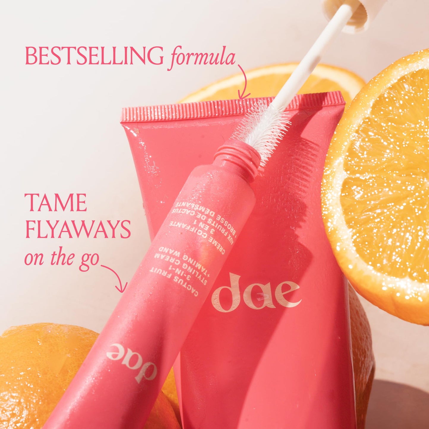 DAE Hair Cactus Fruit 3-In-1 Styling Cream & Taming Wand - Tame Flyaways, Smooth Frizz, Style Edges (0.6 oz.) - Available at All In One Marketplace Canada