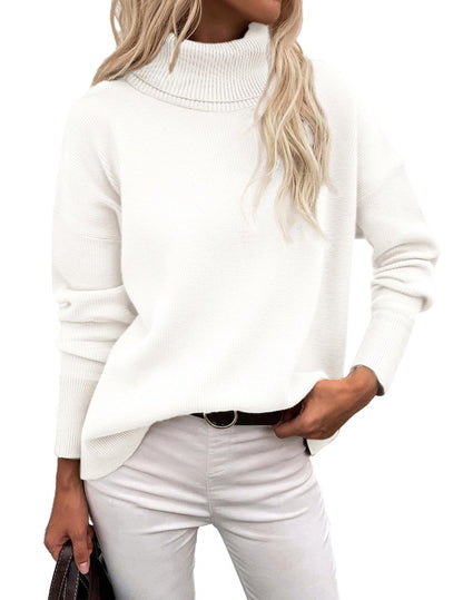 Zeagoo Women's Turtleneck Sweater 2026 Fall Winter Chunky Knitted Pullover 🍁 All In One Marketplace Canada