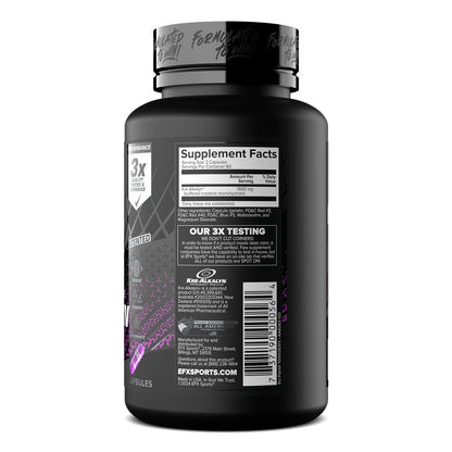 EFX Sports Kre-Alkalyn | PH-Correct Creatine Monohydrate | Informed-Choice, Gain Strength, Build Muscle & Enhance Performance I No Bloating, No Water Retention - 120 Capsules / 60 Servings EFX Sports