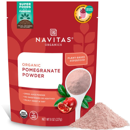 Navitas Organics Pomegranate Powder, 8 oz. Bag Navitas Organics