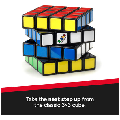 Rubik’s Cube, 4x4 Master Cube Color-Matching Puzzle, Bigger Bolder Version of the Classic, Packaging May Vary Rubik's