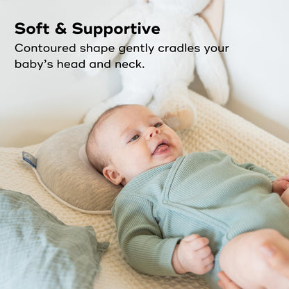 Babymoov Cosyhead Fresh Head Cushion, Gray and White – Soft Cotton Support for Baby Bouncers, Strollers & Car Seats 🍁 All In One Marketplace Canada