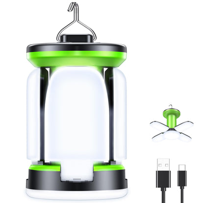 Blukar Camping Lantern Rechargeable, Camping Lights Lamp-7 Light Modes,60 LED Ultra Bright LED Tent Light,Long Battery Life for Outdoor for Camping, Emergency, Fishing, Hiking etc (White Light)