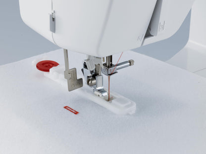 Brother XM2701 Lightweight, Full-Featured Sewing Machine with 27 Stitches, 1-Step Auto-Size Buttonholer, 6 Sewing Feet, and Instructional DVD - Available at All In One Marketplace Canada