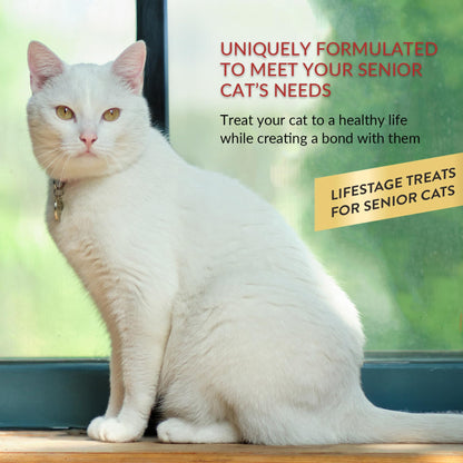 INABA Churu for Senior 10+, Creamy Lickable Cat Treats with Taurine, Vitamin E & C, 14 Grams Each, 40 Tubes, Tuna & Chicken Variety 🍁 All In One Marketplace Canada